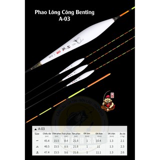 Phao Lông Công Benting A-03