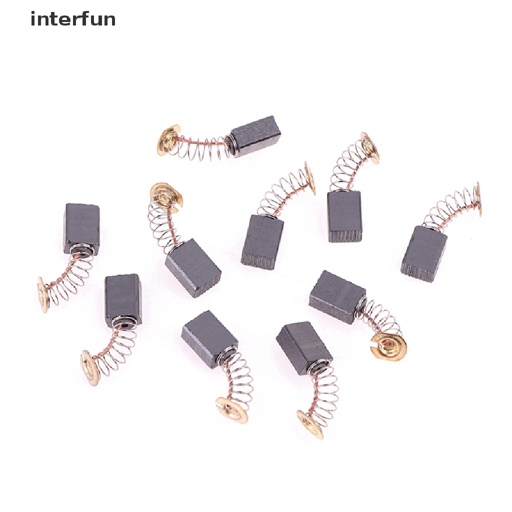 Bộ 10 Chổi Than 6 * 9 * 14mm Cho Máy Mài Điện