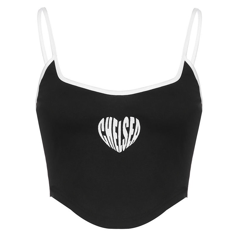 ℗Áo Hai Dây Dáng Ôm Phong Cách Âu Mỹ Quyến Rũ Cho Nữ