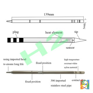 Mũi hàn T12, đầu mỏ hàn T12-ILS, tip hàn nhọn