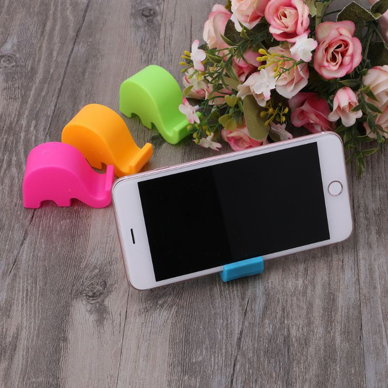Giá Đỡ Điện Thoại Hình Chú Voi Dễ Thương Sáng Tạo