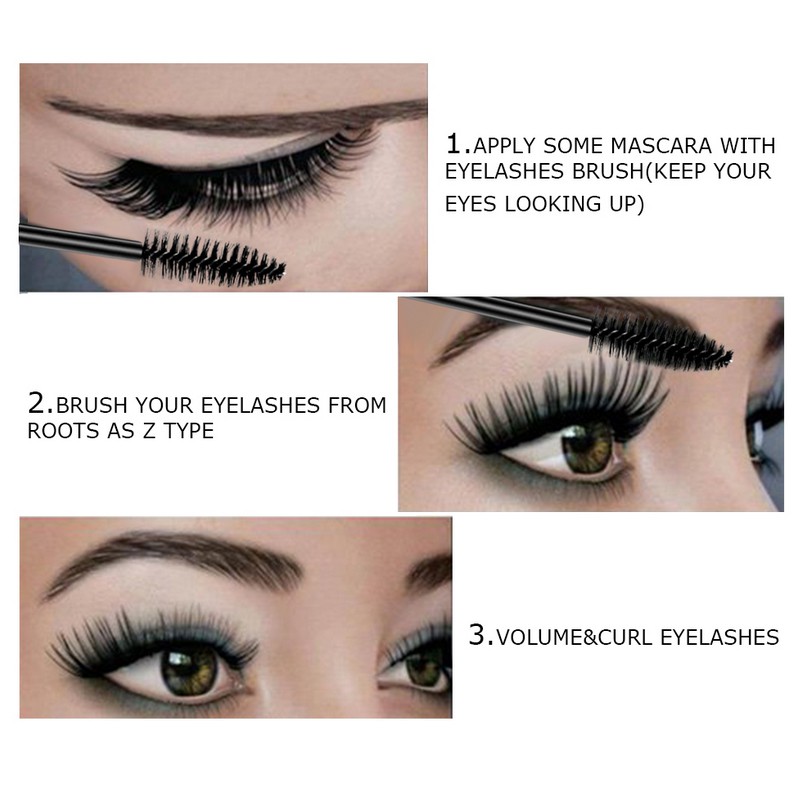 Mascara dài mi MIXDAIR chống nước sợi lụa 3D màu đen chuốt mi 15ml | BigBuy360 - bigbuy360.vn