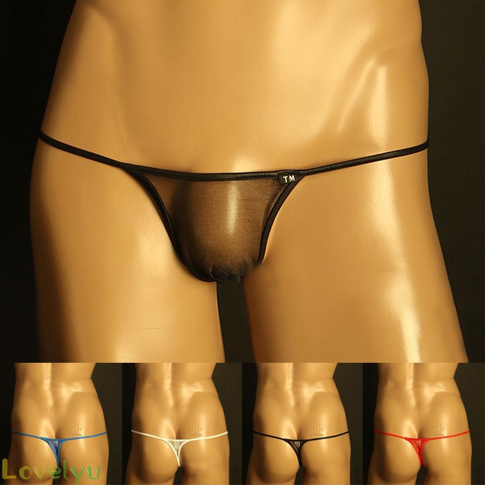 &lt;READY STOCK&gt;Mens Panties T-string Thongs Underpants Underwear 1x Bikini Comfortable100% brand new！