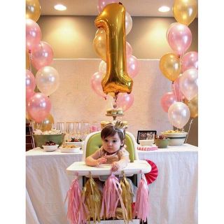 Bóng số 1 (size 36cm) & (size 70cm) trang trí sinh nhật, thôi nôi, đầy tháng, party, sự kiện, kỉ niệm…