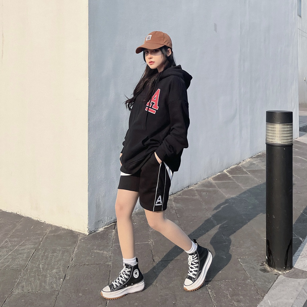 Áo Khoác Hoodie Khoá Kéo Angel-Land Angels Without Heaven Black Zip Hoodie Nỉ Bông - AWZB