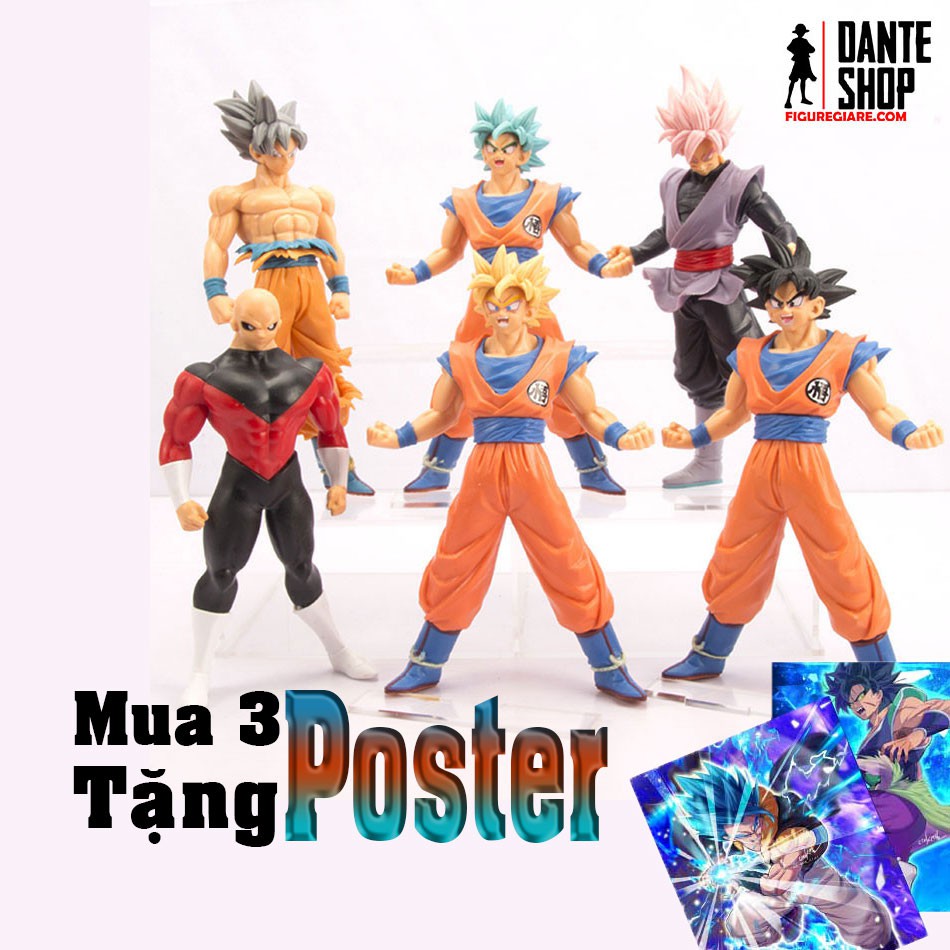 Mô Hình Figure Dragon Ball Nhân Vật Goku, Vegeta, jiren, Broly