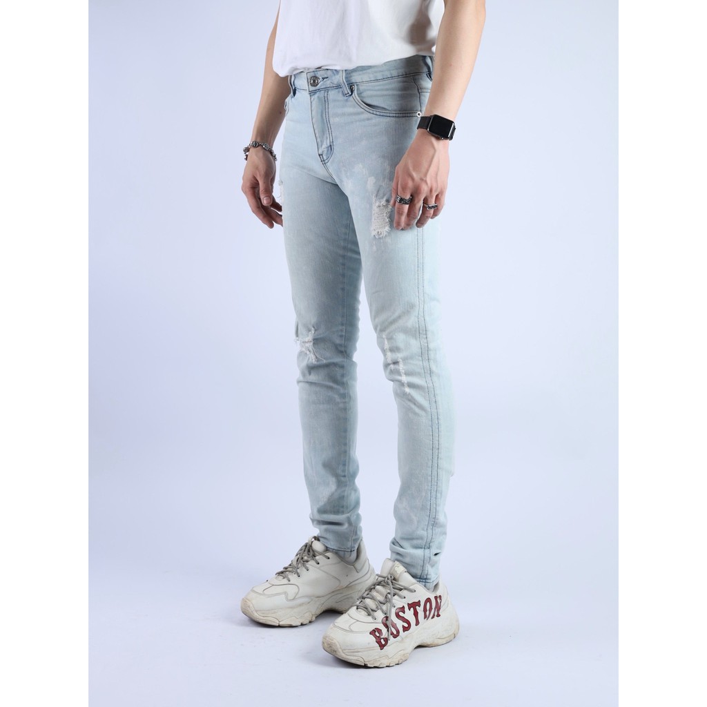 Quần ZOMBIE® Ripped Skinny Light Blue