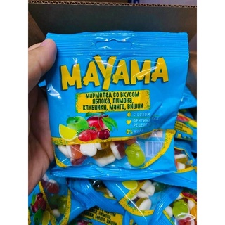 kẹo dẻo vị trái cây Mayama 70g Nga date 7/2023