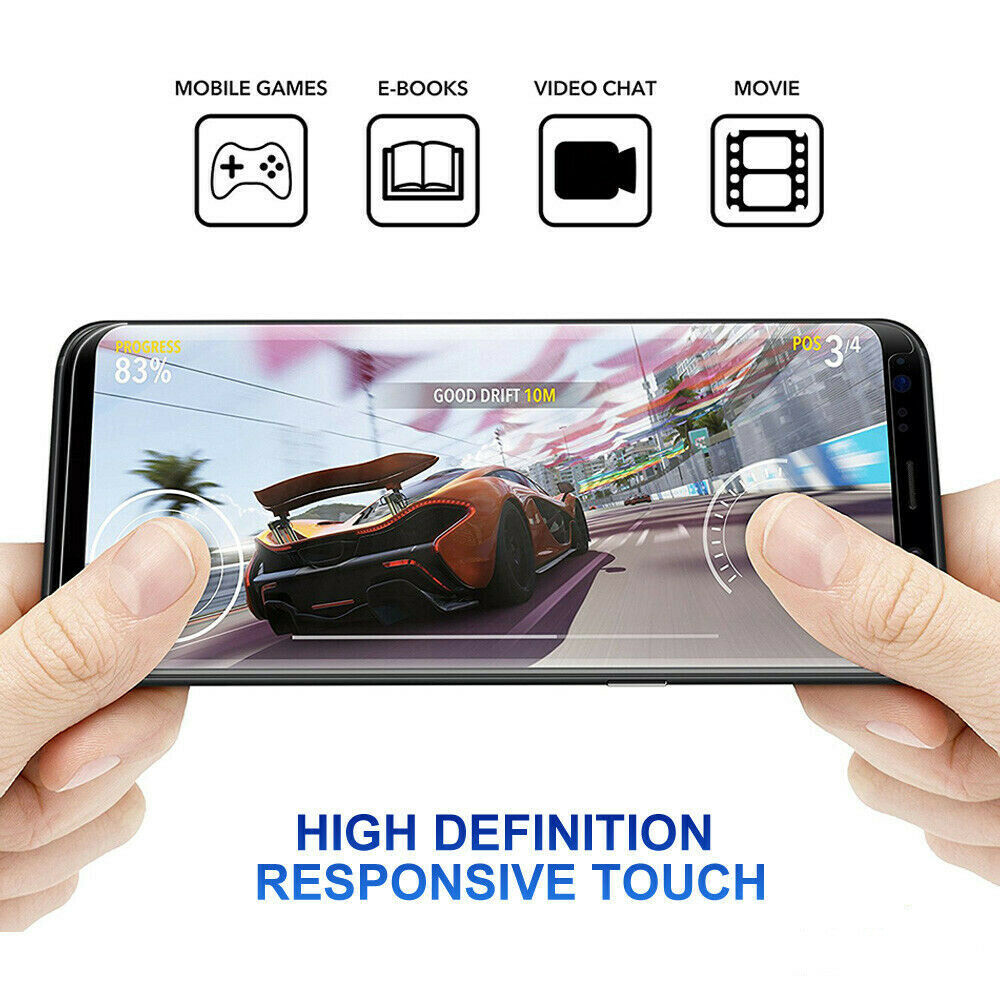 Kính Cường Lực 3D Bảo Vệ Toàn Màn Hình Dùng Cho Samsung Galaxy S8 S8 Plus