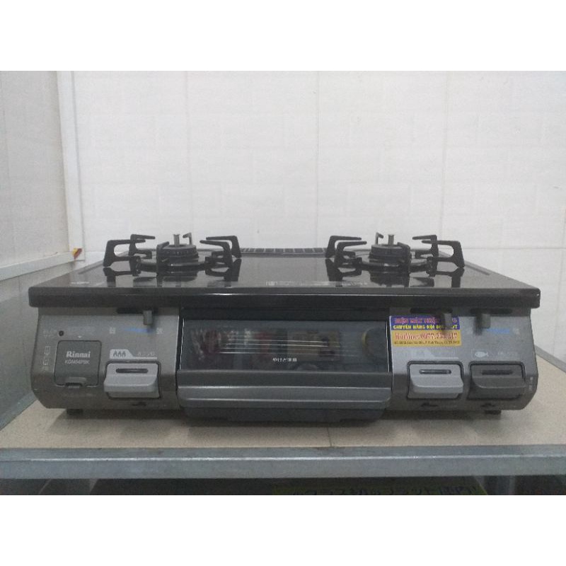 BẾP GAS RINNAI MẶT MEN ĐỜI CAO CHỐNG CHÁY NỒI HÀNG NỘI ĐỊA NHẬT BẢN