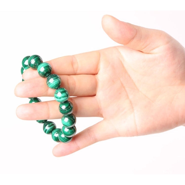 Chakra Vòng Tay Hạt Ngọc Lục Bảo 8 / 10mm