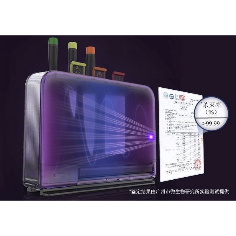 Bộ dao thớt và máy kháng khuẩn mẫu mới nhất của Morphy Richards