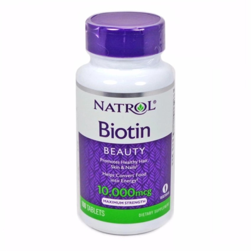 Natrol Biotin 1000 mcg - viên uống hỗ trợ mọc tóc, móng khỏe