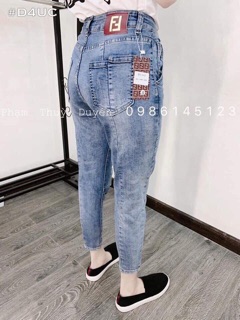 Quần jeans baggy nữ