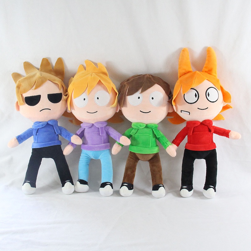 Đồ chơi nhồi bông hình eddsworld tord mềm mại bằng cotton pp