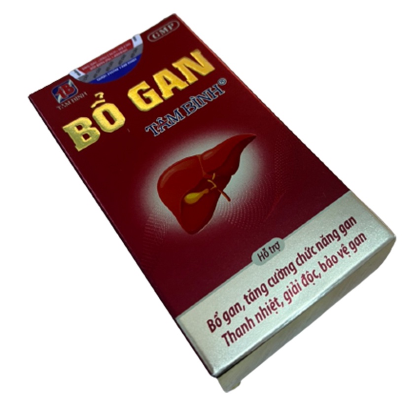Bổ gan Tâm Bình 60 viên - Hỗ trợ thanh nhiệt giải độc gan - Cvspharmacy