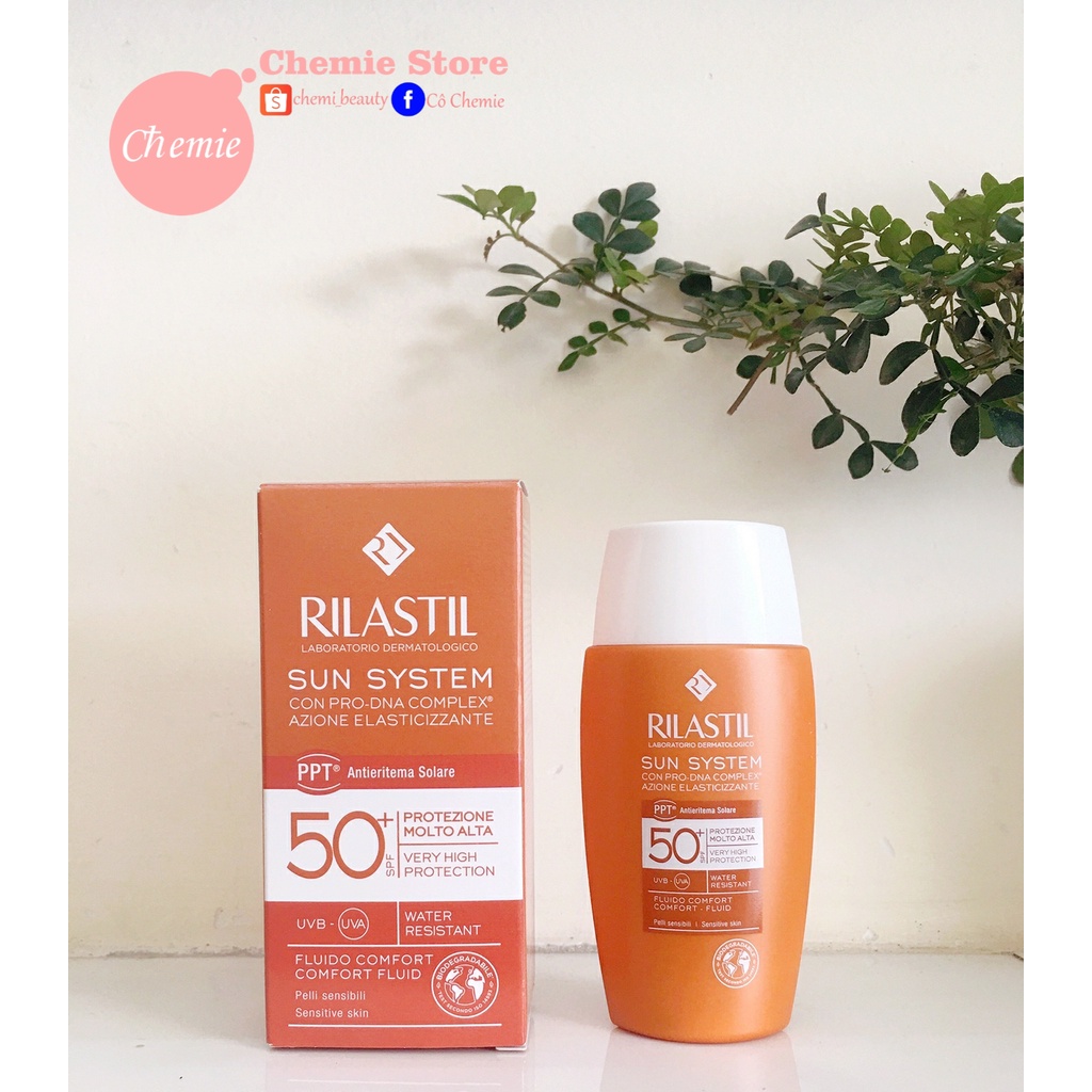 Kem chống nắng phổ rộng RILASTIL COMFORT FLUID SPF50+