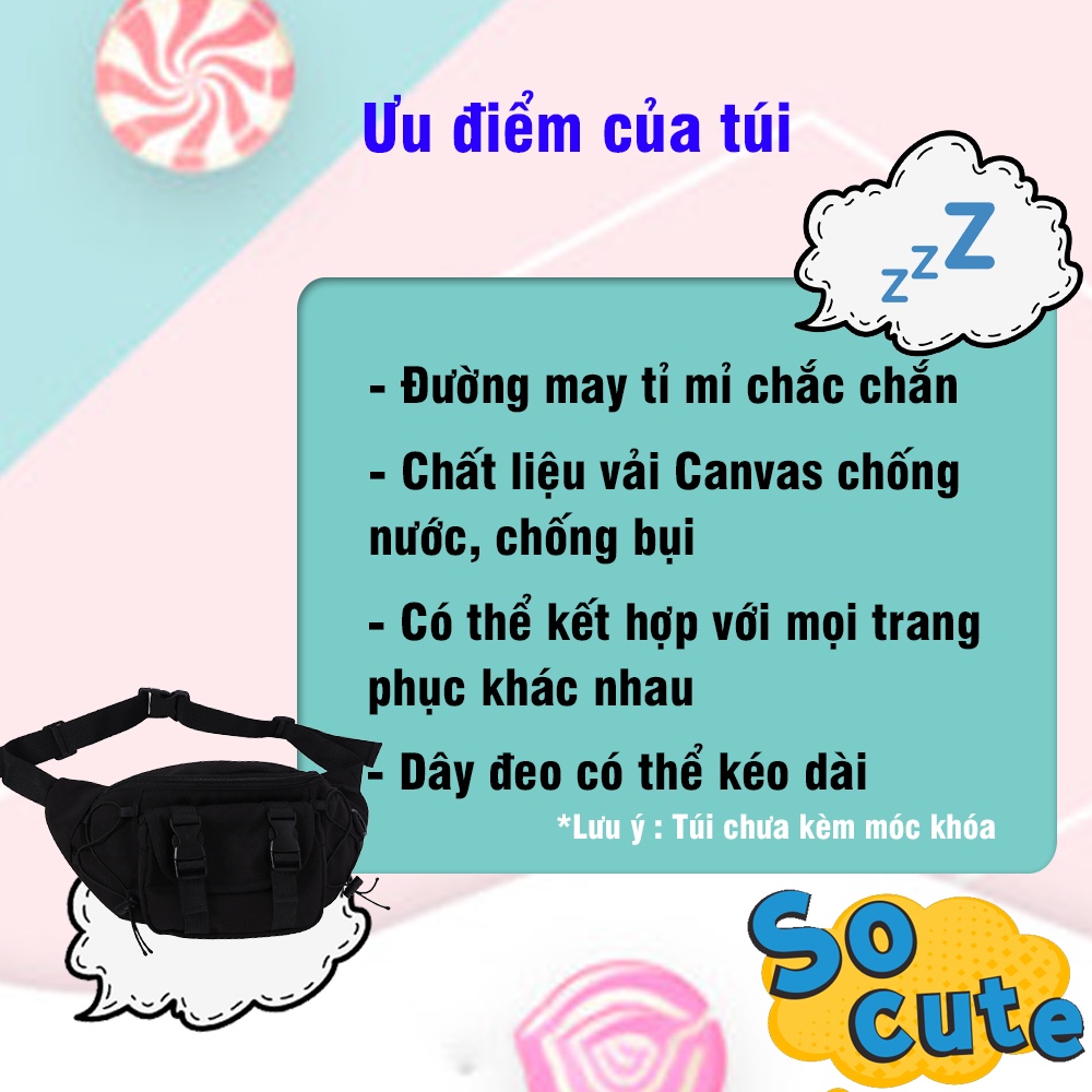Túi Đeo Chéo Ngực Nam Nữ Unisex Thời Trang Cực Hot Cực Sành Điệu Mẫu Mới Năm 2022