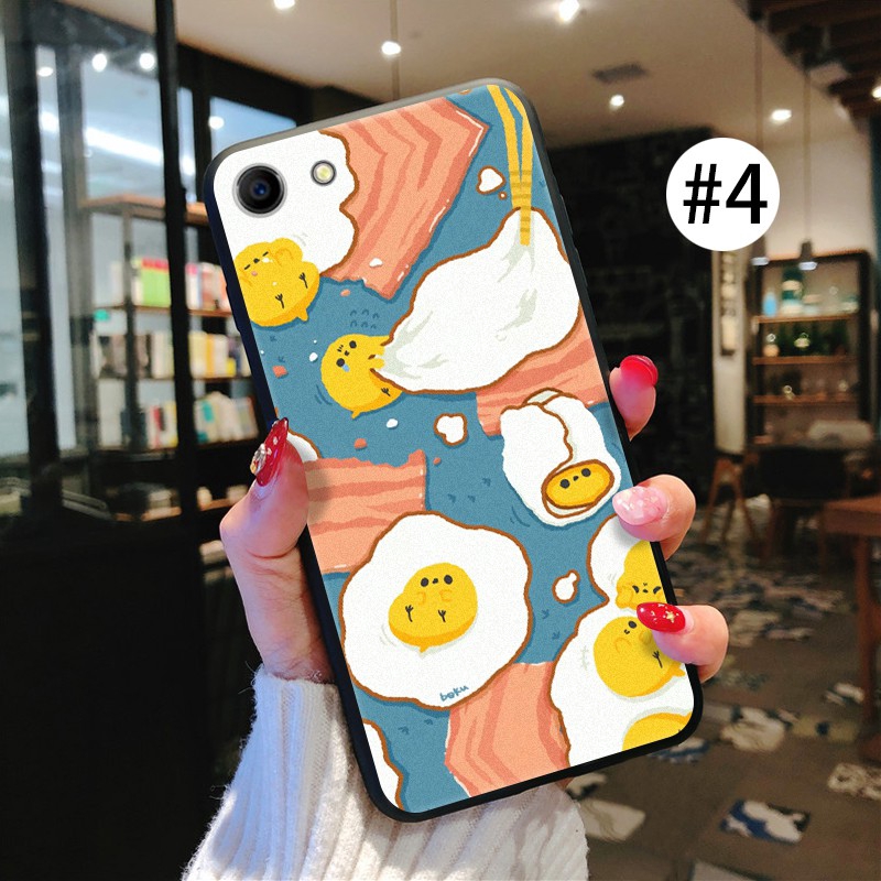Ốp Realme C35 C25Y C25 C25S C21Y C15 C20 C12 C25 C11 6i C3 5i 5s C2 3 5 Pro điện thoại dẻo in hình trứng dễ thương cho