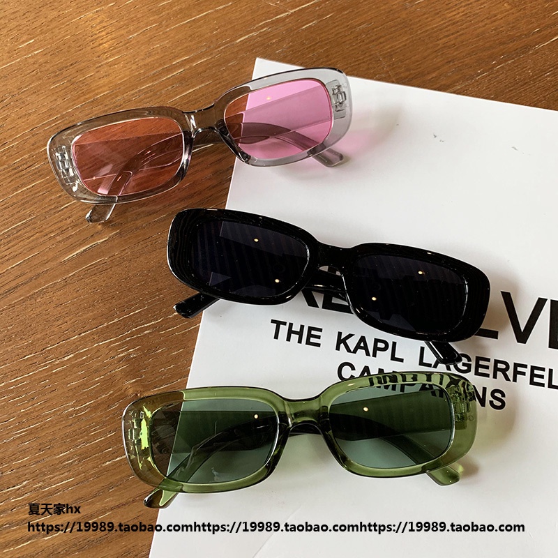 Kính Mát Gọng Đen Thời Trang Hàn Quốc Cổ Điển Cho Nam Và Nữ