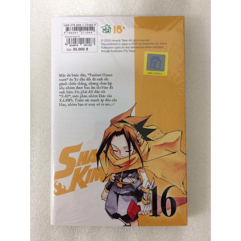 Sách - Shaman King - Tập 16
