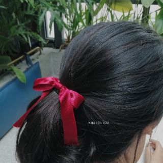 Nơ cột tóc - nơ kẹp tóc