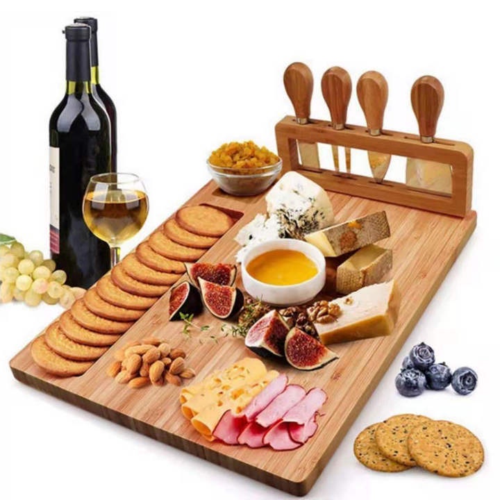 Bộ Set Đựng Rectangle Charcuterie Cheese - Home and Garden