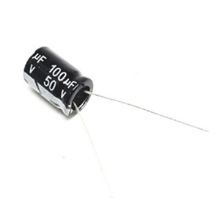 10 Tụ Hóa 100uF 50V 100uF/50V (10pcs/gói)