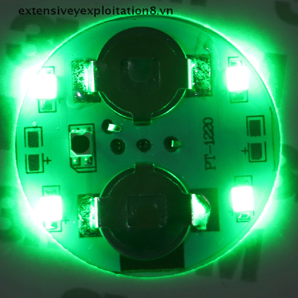 Miếng Dán Trang Trí Bình Nước Có Đèn LED Mini