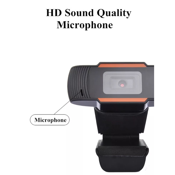 Webcam máy tính có mic full hd usb giá rẻ cho pc, laptop chuyên dùng để học online, livestream, wc 720p