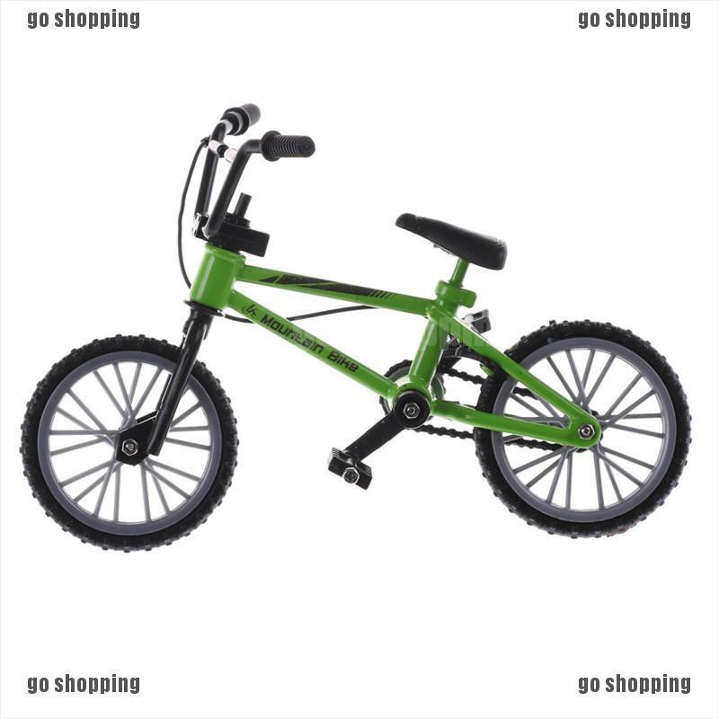 {go shopping}Mini Finger Mountain BikesToys Alloy Bicycle Creative Game Gift for Children