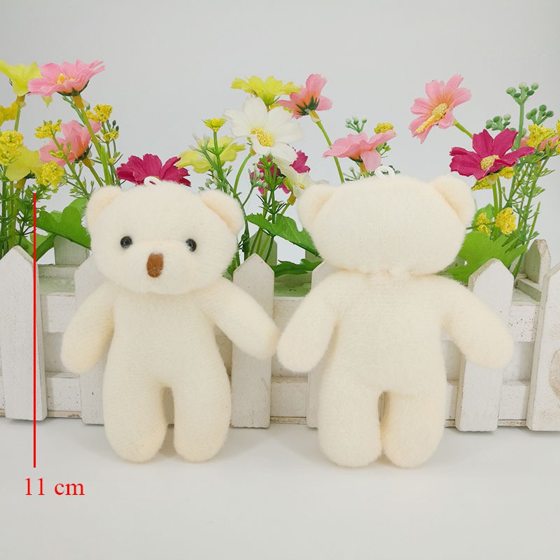 Gấu bông Mini chiều dài size 11cm