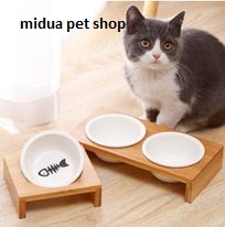 2 Tô đựng thức ăn cho chó mèo kèm đế