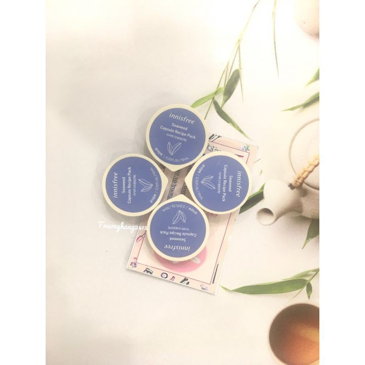 [Hàng Chính Hãng] Mặt Nạ Ngủ INNISFREE Mặt Nạ Capsule Recipe Pack 10ml