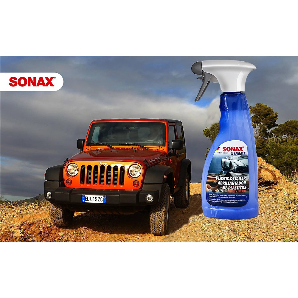 Bảo Dưỡng Nhựa Nội Ngoại Thất Ô Tô Sonax Plastic Detailer 500ml