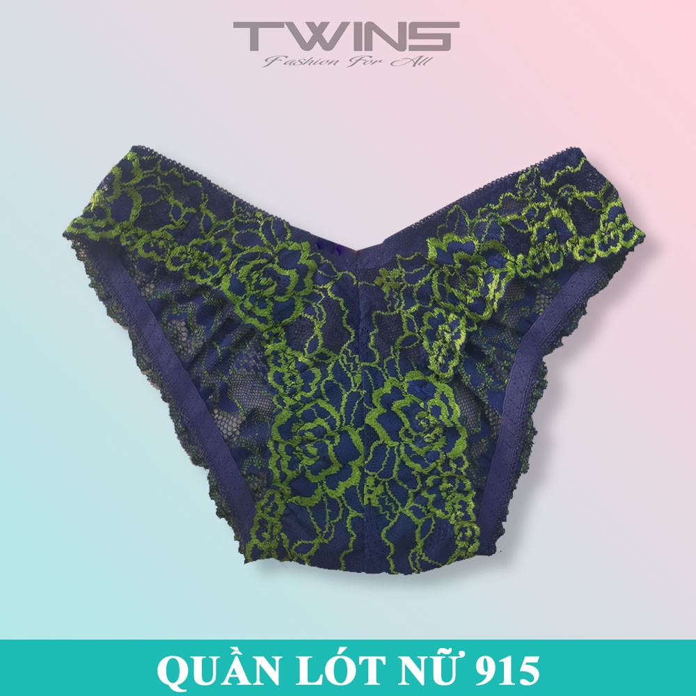 Quần lót ren sexy phối lưới cao cấp Beautiful 915 mềm mại xuyên thấu gợi cảm thoáng mát từ 40kg-50kg