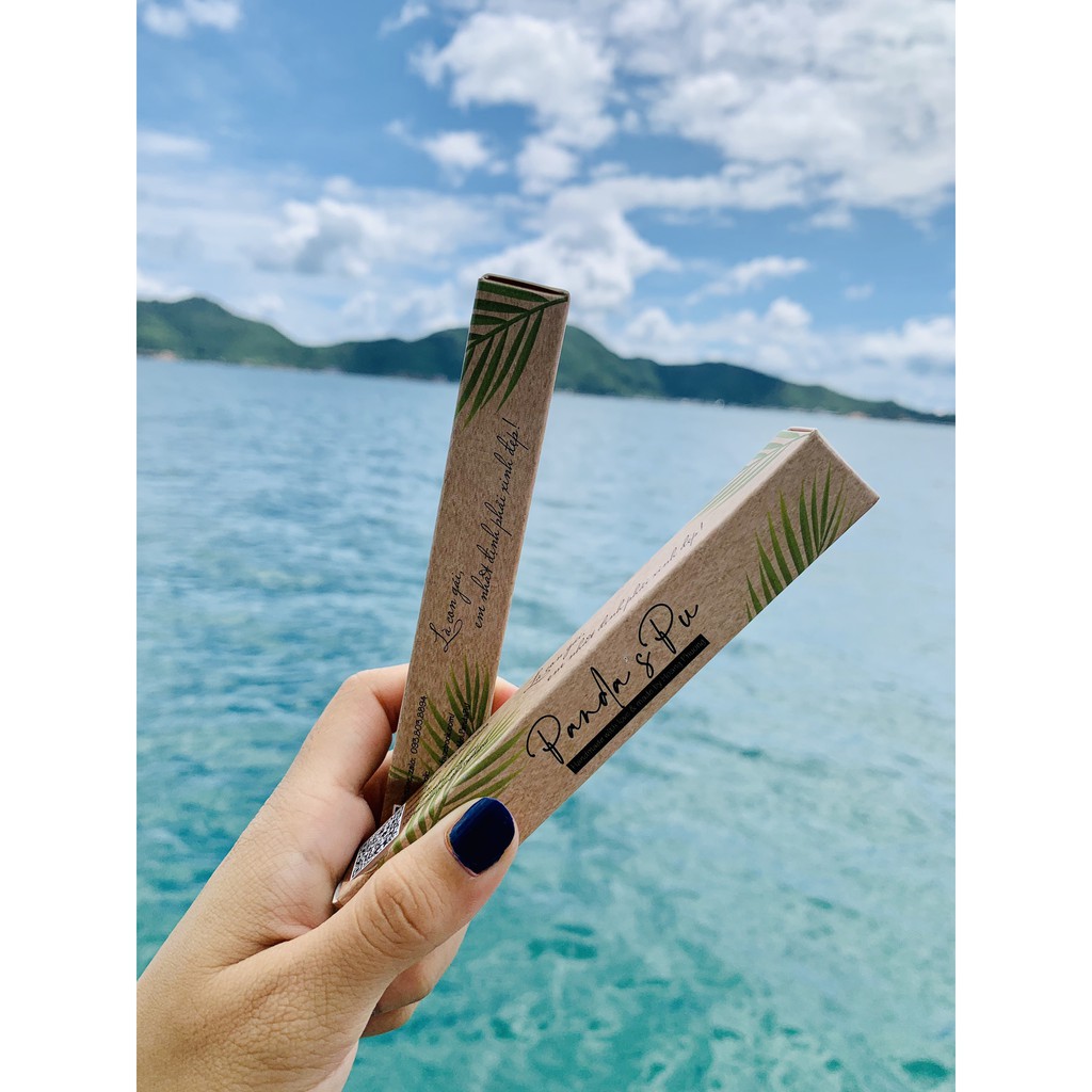 Son kem lì Panda's Pu thiên nhiên không chì mềm mịn mướt handmade | BigBuy360 - bigbuy360.vn