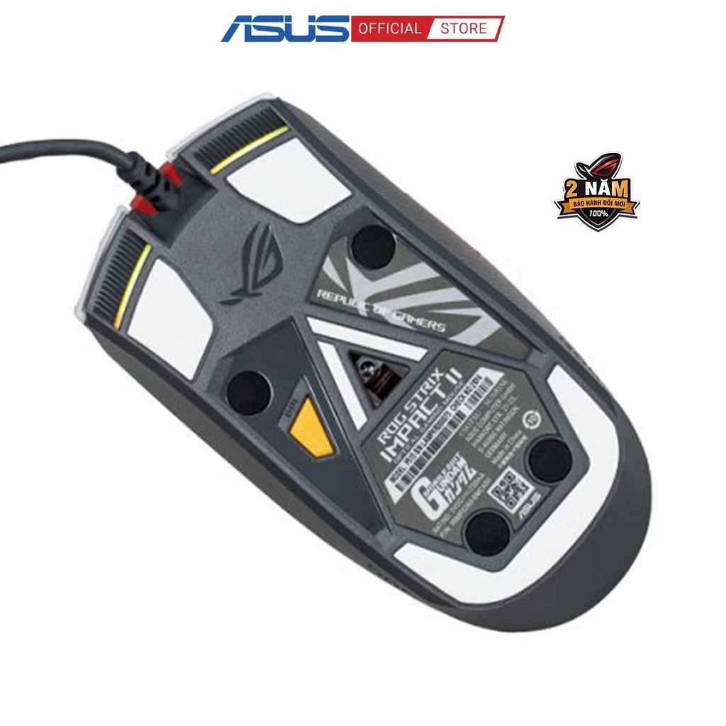 Chuột Asus ROG Strix Impact II Gundam (USB/RGB)