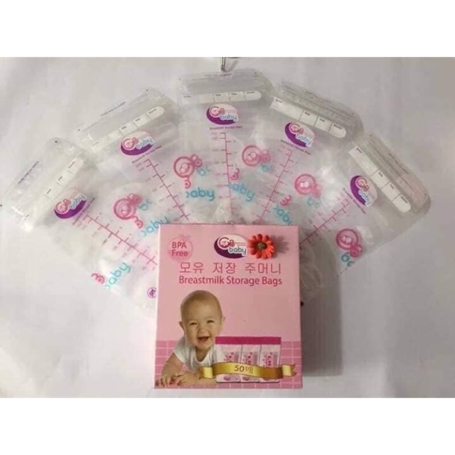 Túi trữ sữa GB hàn quốc