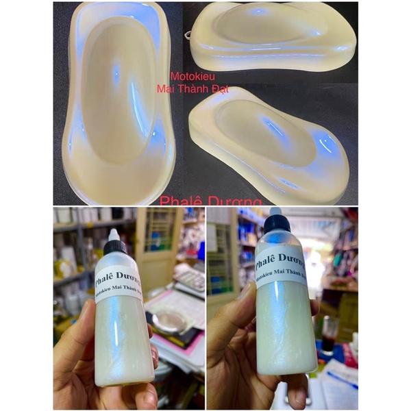 ( Camay ) pha lê các màu tự chọn màu . Đóng chai 100gam ( MotokieuMaiThànhĐạt )