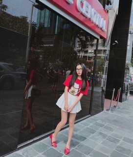 Áo thun mèo thần tài
