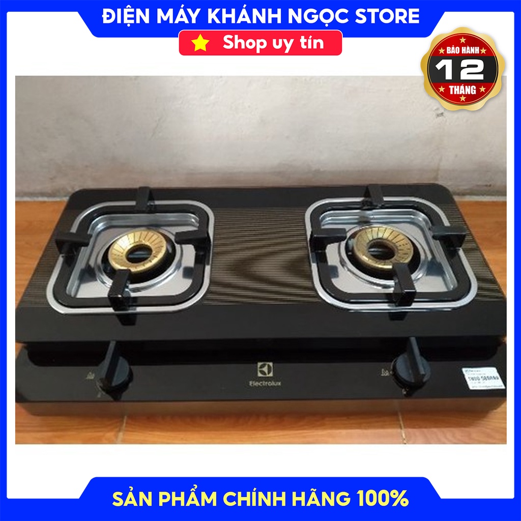 Bếp gas Electrolux ETG727GKR Trưng bày 98% +Tặng dây gas-tiết kiệm gas,Đánh lửa Magneto,Đầu đốt bằng đồng thau
