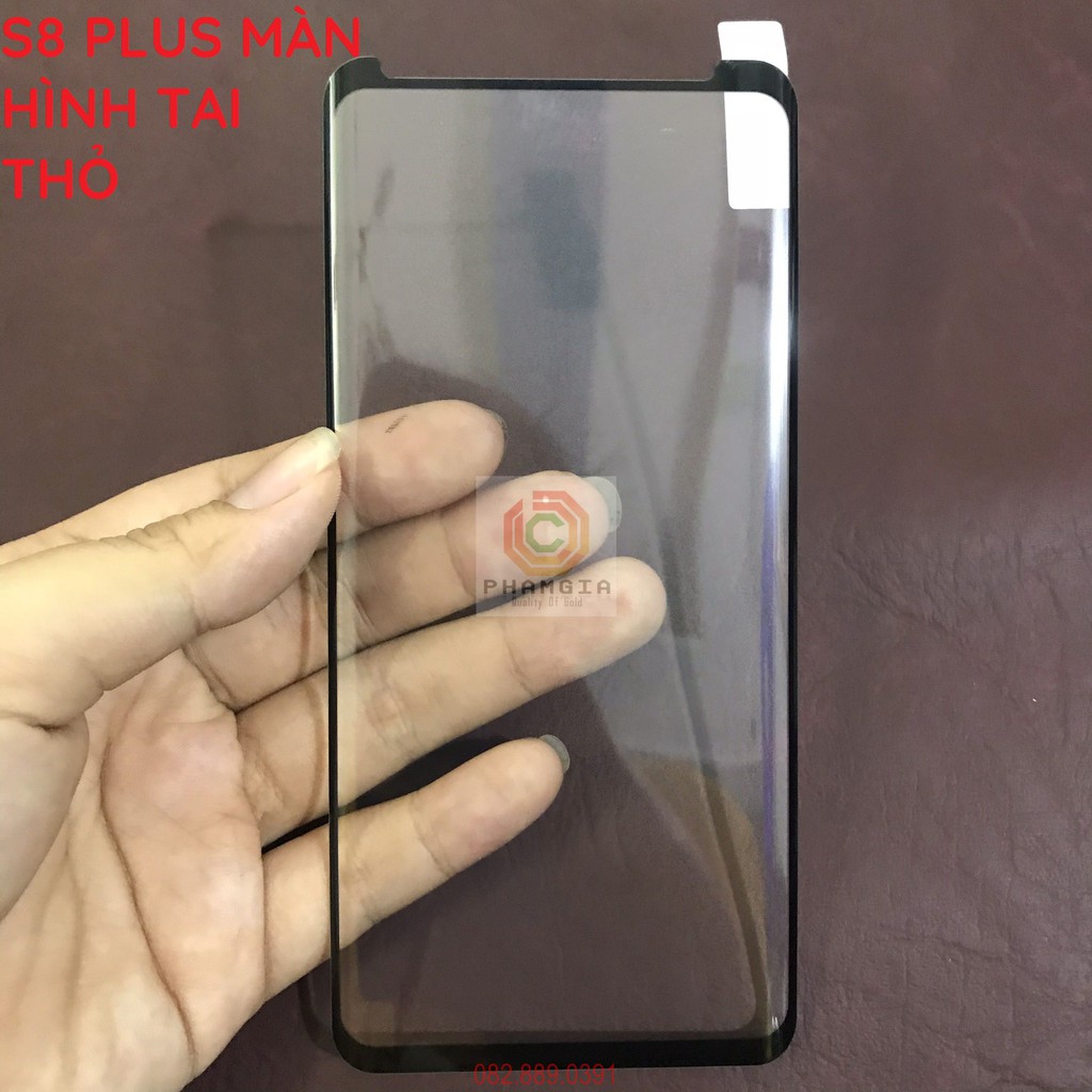 Kính cường lực Samsung S8/S8 plus full màn, full keo, không li ti