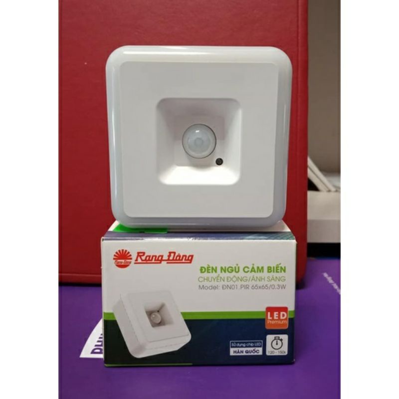Đèn ngủ cảm biến Rạng Đông chính hãng 0,3W