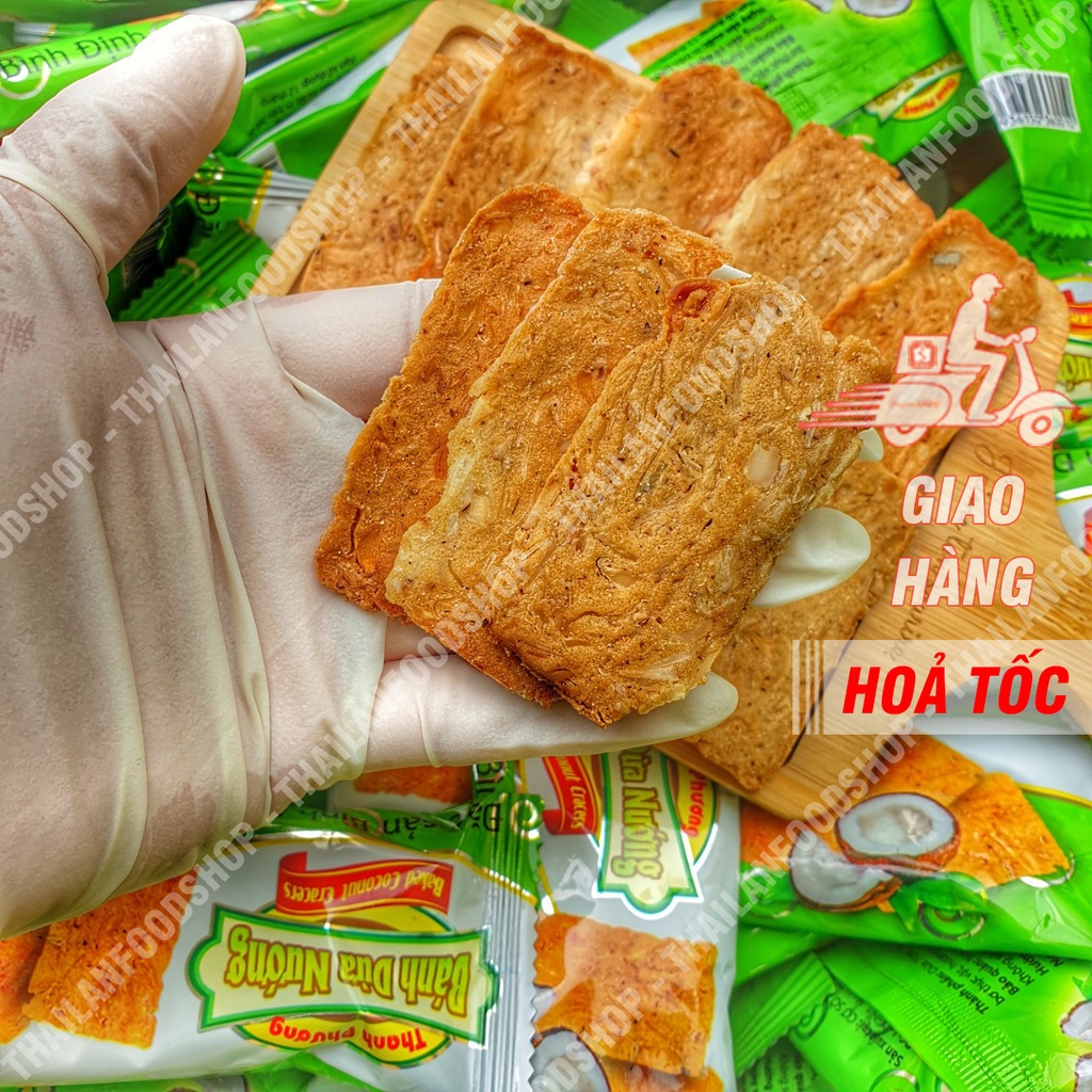 Bánh Dừa Nướng Lon 250Gr (Bánh Dừa Sấy)