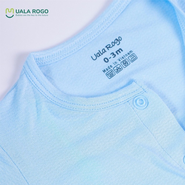 UalaRogo! Bộ body dài tay chất petti cho các bé! Giảm 10-15%. giá hãng 165k giảm còn 145k