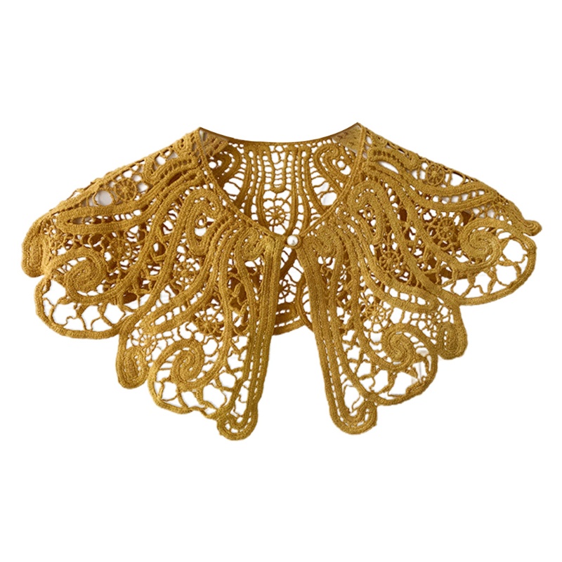 Cổ áo ren hoa giả đính ngọc trai ngọt ngào cho nữ
 | BigBuy360 - bigbuy360.vn