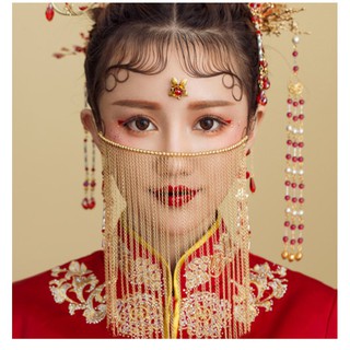 mạng che mặt cổ trang