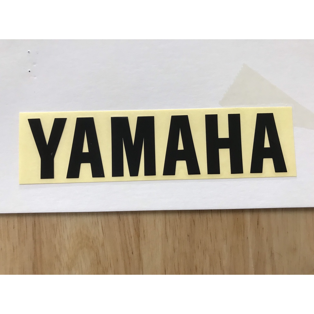 Tem dán xe máy chữ Yamaha chính hãng - Yamaha Town Hương Quỳnh