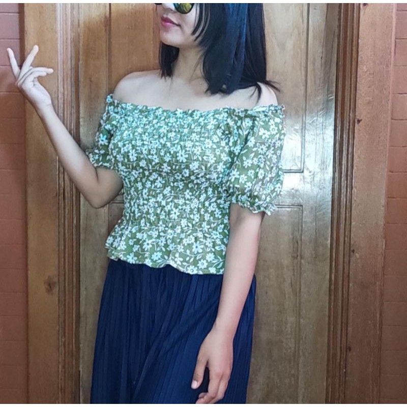 Áo Thun crop top / Áo Sơ Mi bali sabrina / Áo Sơ Mi rayon Kiểu Hàn Quốc Thời Trang Cho Nữ / Áo Sơ Mi Nữ / Quần Áo Nữ | BigBuy360 - bigbuy360.vn